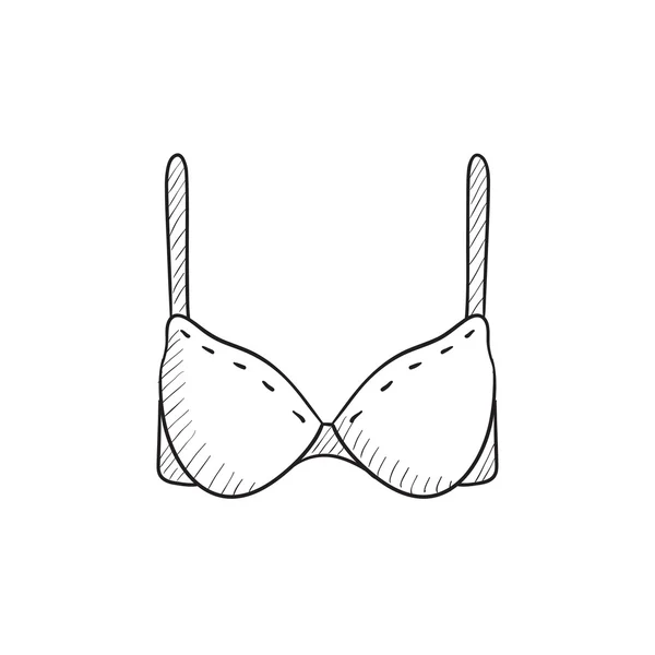 Bra Vector Line Icon Isolated On Stock Vector (Royalty Free) 1045500163