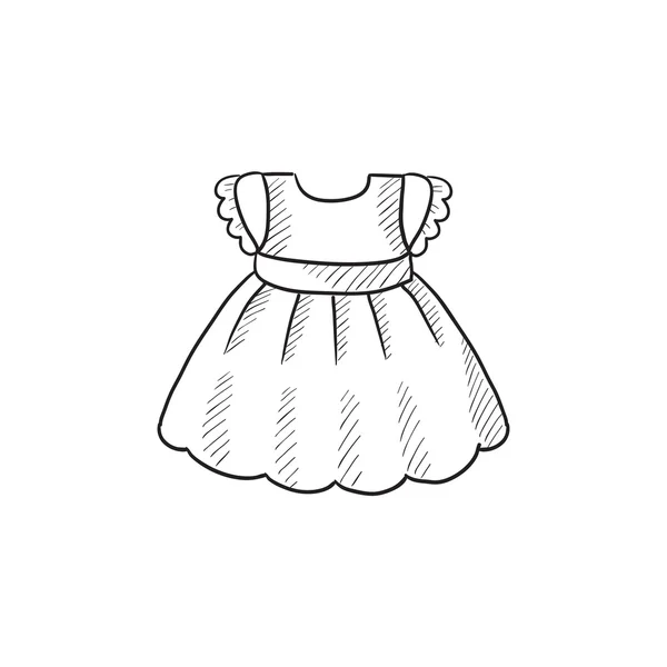 Икона детского платья . — стоковый вектор