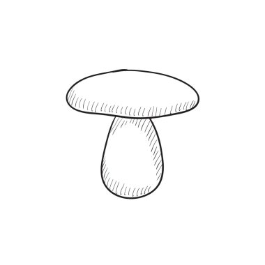 Mantar kroki simgesi.