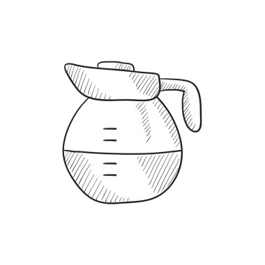 Sürahi kroki simgesi.