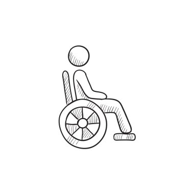 Özürlü kroki simgesi.