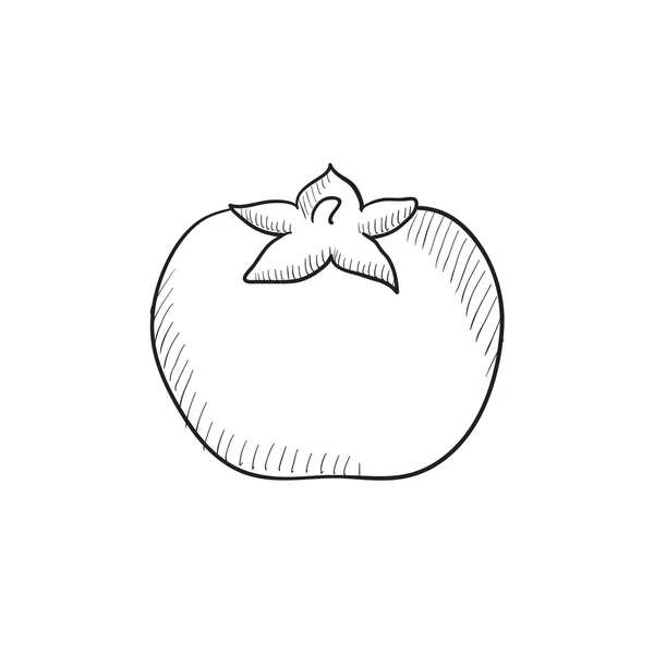 Иконка помидора . — стоковый вектор