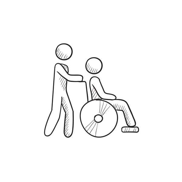 Wheelchair Sketch Vector Art Stock Images ページ 2 Depositphotos