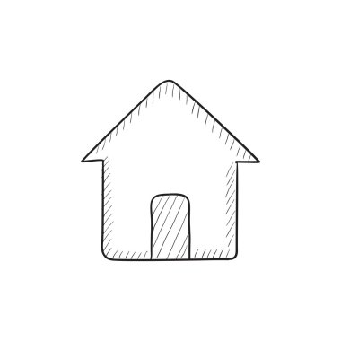 House kroki simgesi.