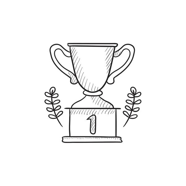 Иконка трофея . — стоковый вектор