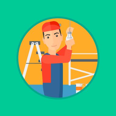 Elektrikçi büküm ampul.