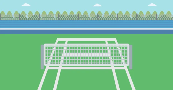 网球场的背景. — 图库矢量图片