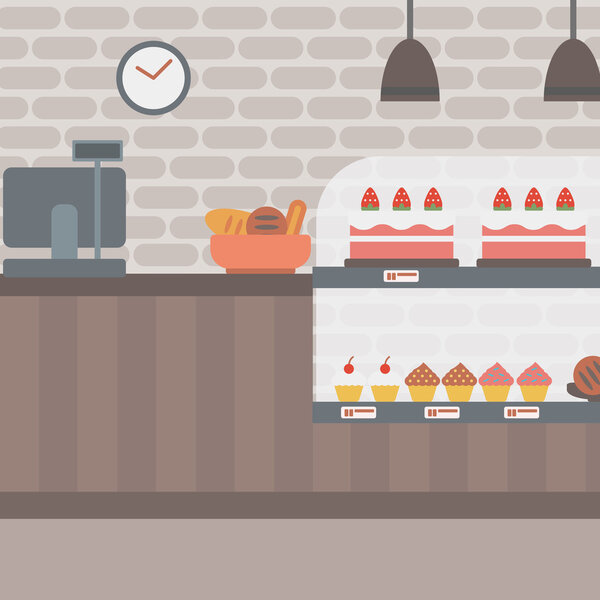 Background of bakery.
