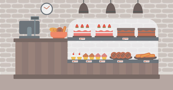 Background of bakery.