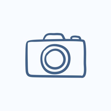 Kamera kroki simgesi.