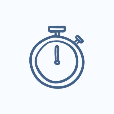 Kronometre kroki simgesi.