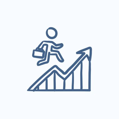 Finansal Kurtarma çizimi simge.