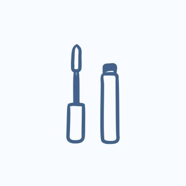 Maskara kroki simgesi.