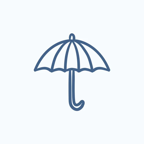 Schirm-Ikone. — Stockvektor