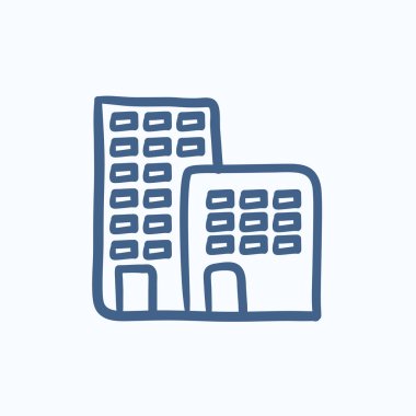 Fabrika kroki simgesi.