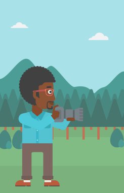 fotoğrafçı çekimi fotoğraf.