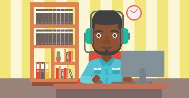 Video oyunu oynayan adam.