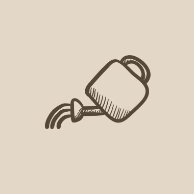 Sulama olabilir kroki simgesi.