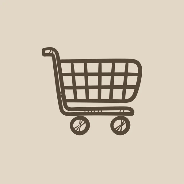 Shopping cart thin line icon Stock Vector Image by ©VisualGeneration