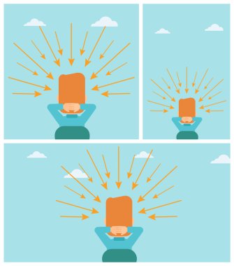 Oklar poinded kafasına adamla.