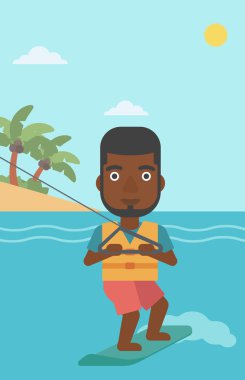 Profesyonel wakeboard sporcu.