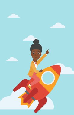 İş başlatmak kadar vektör çizim.