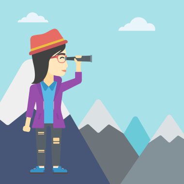İş kadını Spyglass arıyor.