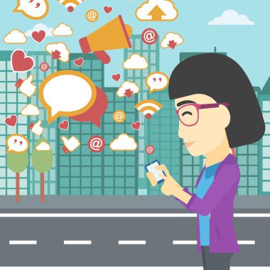 Sosyal medya uygulamaları.