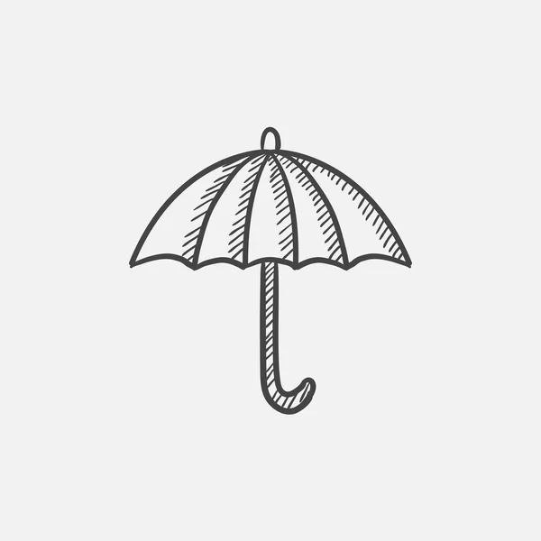 Schirm-Ikone. — Stockvektor