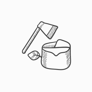 Ormansızlaşma kroki simgesi.