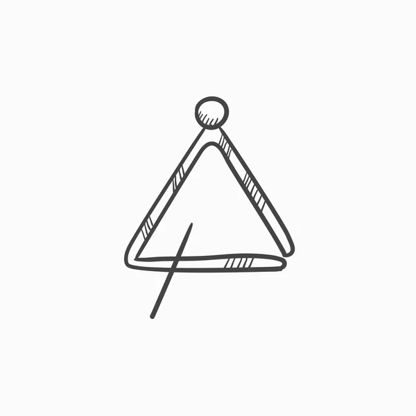 Иконка треугольника . — стоковый вектор