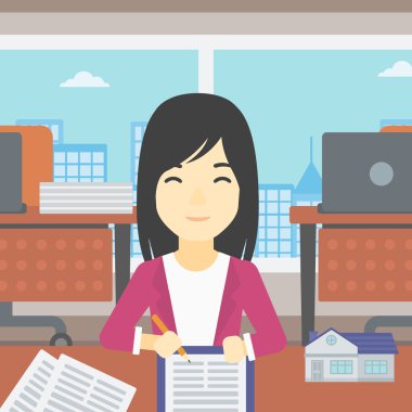 Emlakçı imza sözleşme.