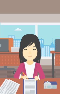 Emlakçı imza sözleşme.