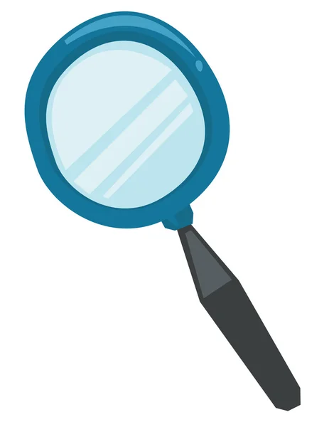 Classic magnifying glass vector illustration. — Stock Vector