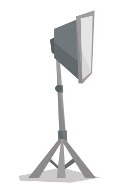 Foto stüdyo aydınlatma ekipmanları.