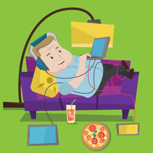 Unhealthy lifestyle cartoon Vector Art Stock Images | Depositphotos Unhealthy lifestyle cartoon Vector Art Stock Images | Depositphotos