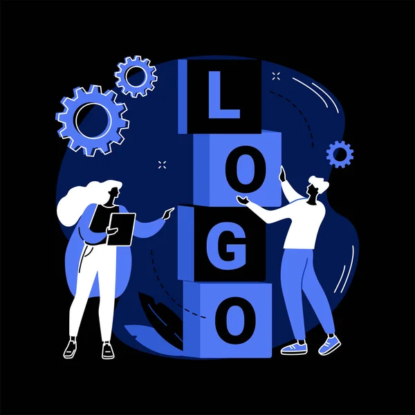 Logo projekt abstrakcyjny pojęcie wektor ilustracja. — Wektor stockowy