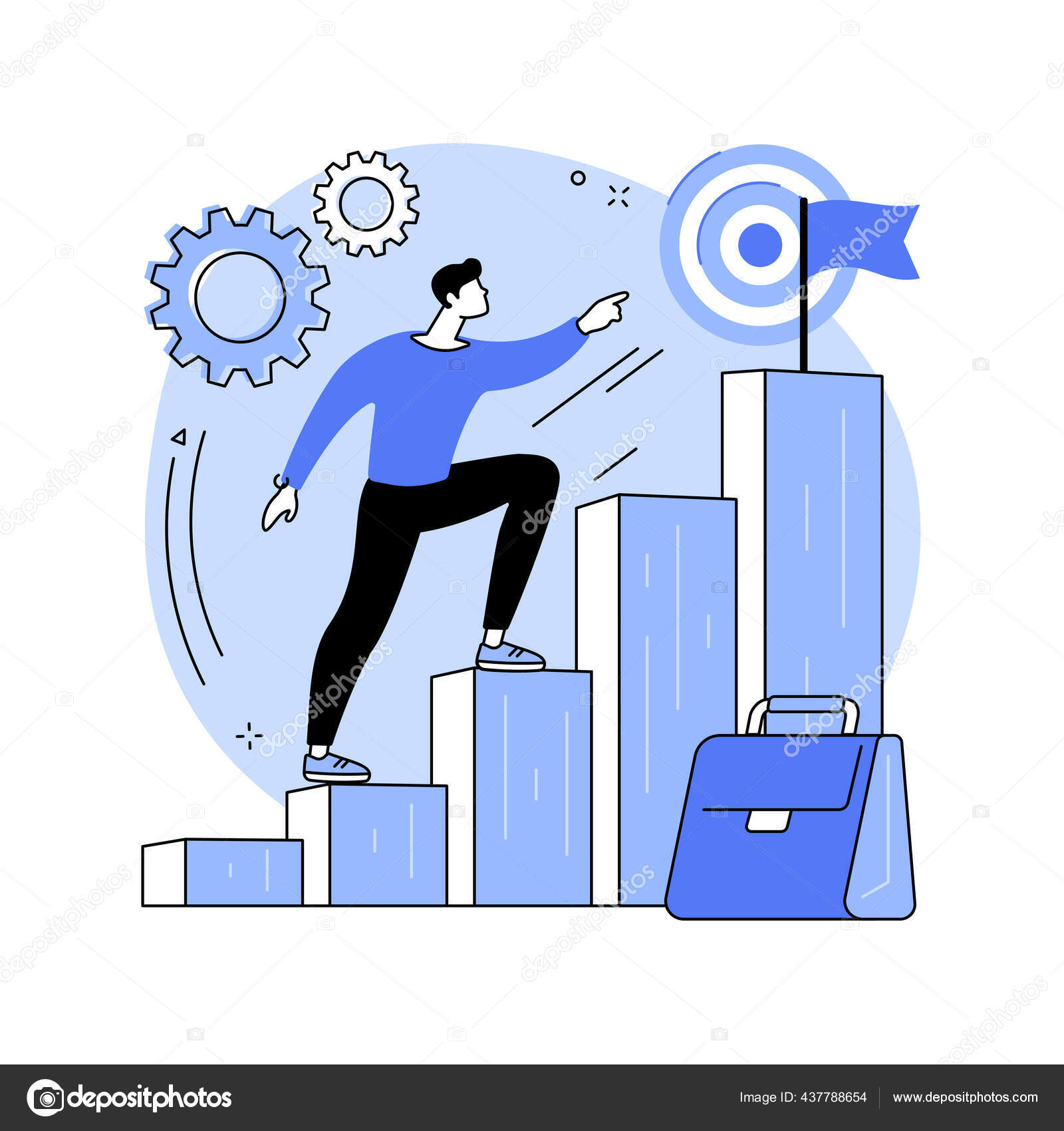 Career development abstract concept vector illustration. Stock Vector by  ©VisualGeneration 437788654