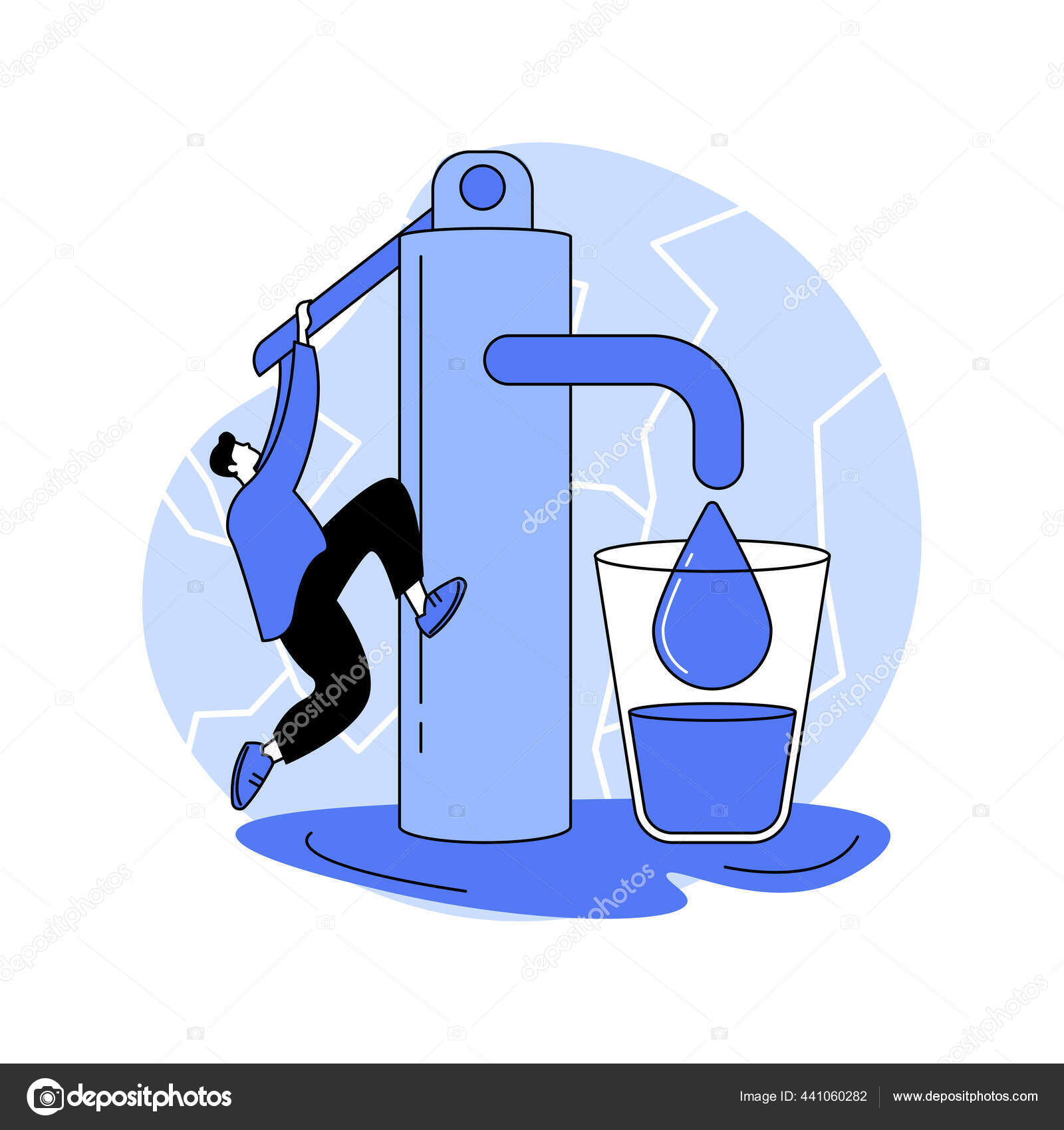 101 ilustraciones de stock de Escasez de agua | Depositphotos®