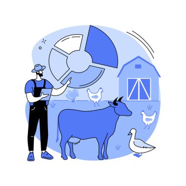 Bütünsel yönetim soyut konsept vektör çizimi.