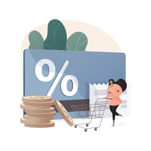 Loyalty program abstract concept vector illustration.