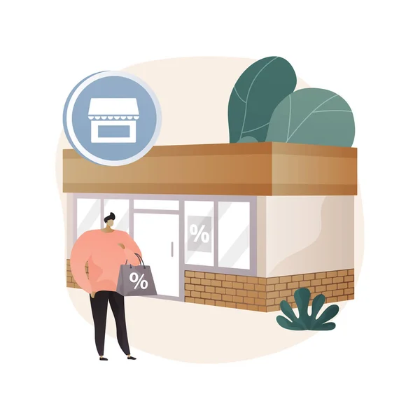 Brick and mortar abstract concept vector illustratie. — Stockvector