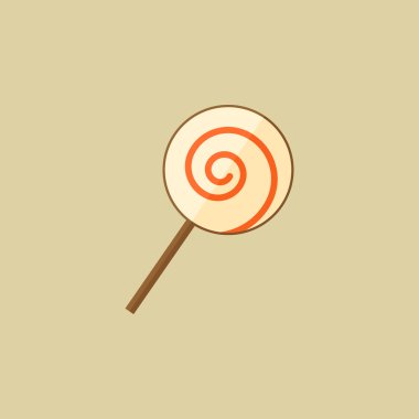 şeker. Gıda düz simgesi