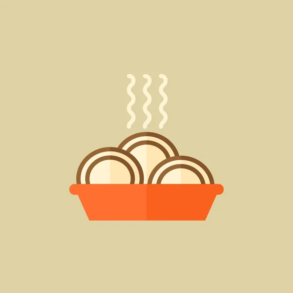 Food Flat Icon — Stock Vector