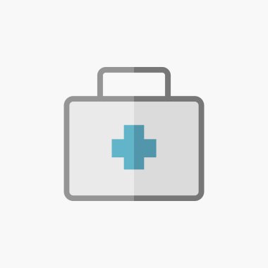 Sağlık düz simgesi