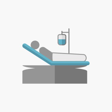 Acil durum düz simgesi