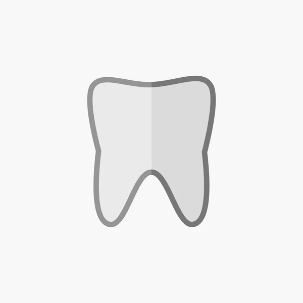 Dental Icono plano — Archivo Imágenes Vectoriales