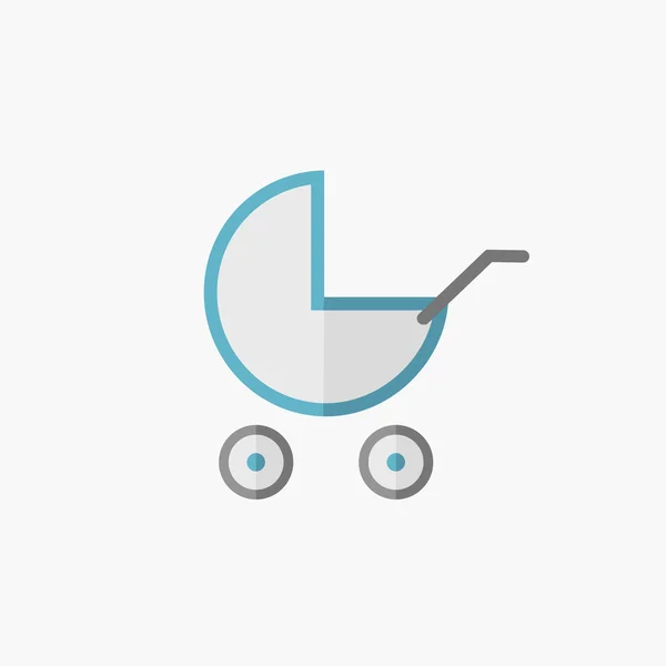 Maternidad Apartamento Icon — Vector de stock