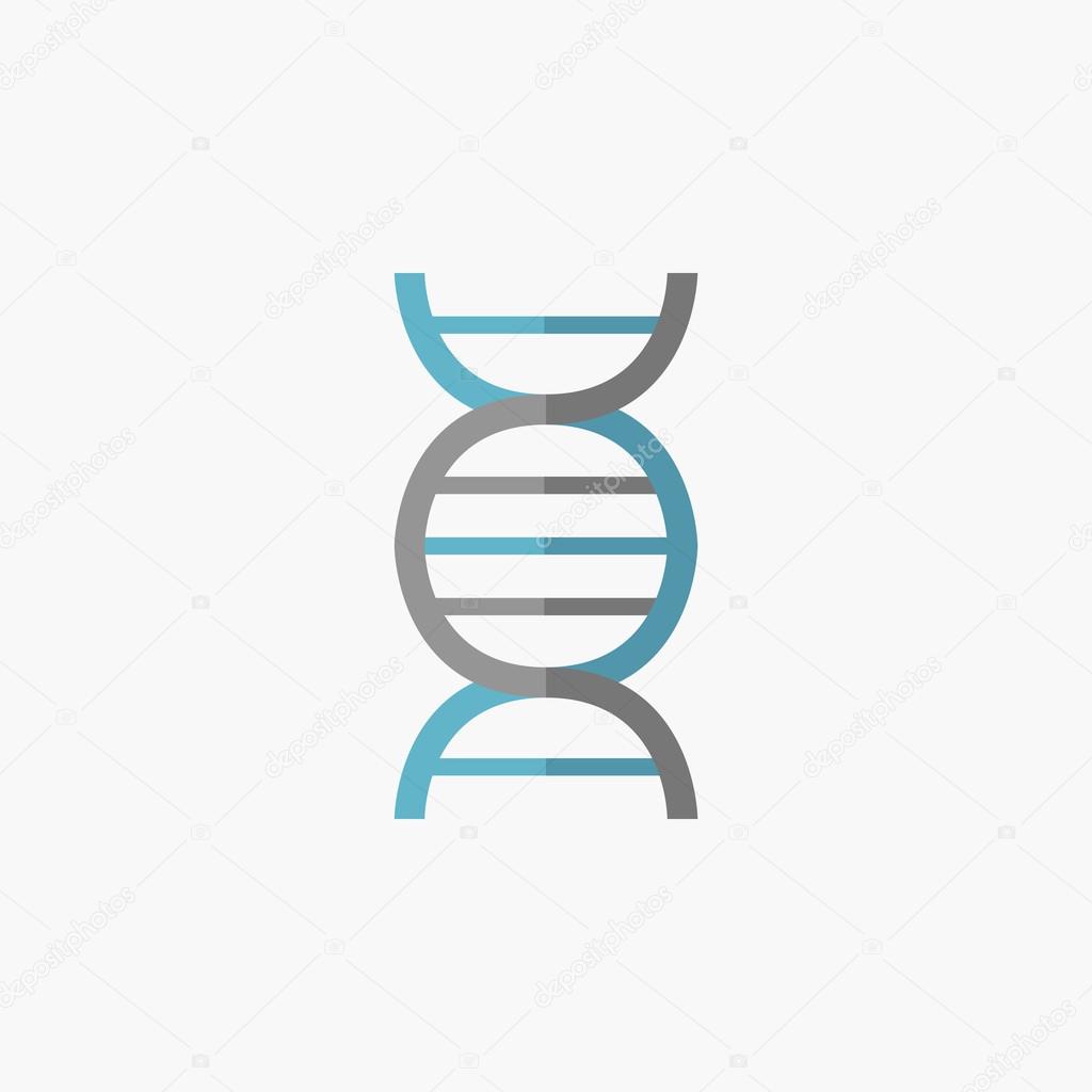 DNA Flat Icon