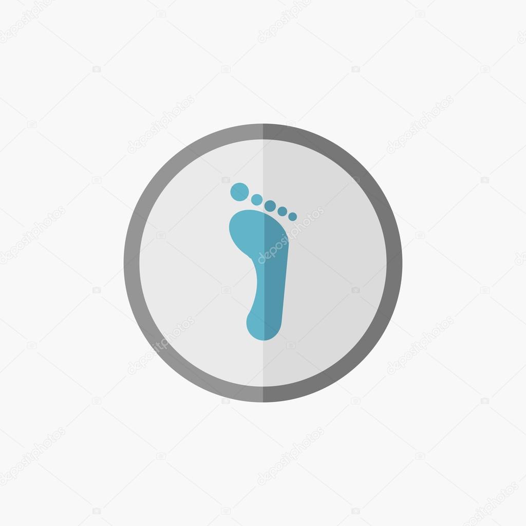 Foot Flat Icon
